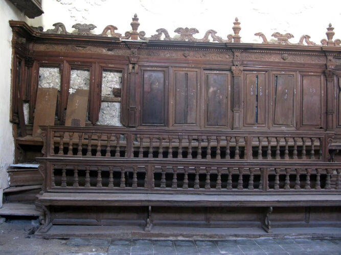 Coro ligneo nell'Oratorio 1