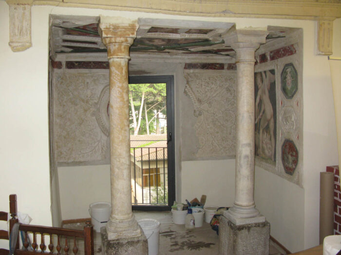 pulitura colonnine